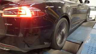 First Tesla P85D On A Dyno Put Down Way More Torque Than Advertised